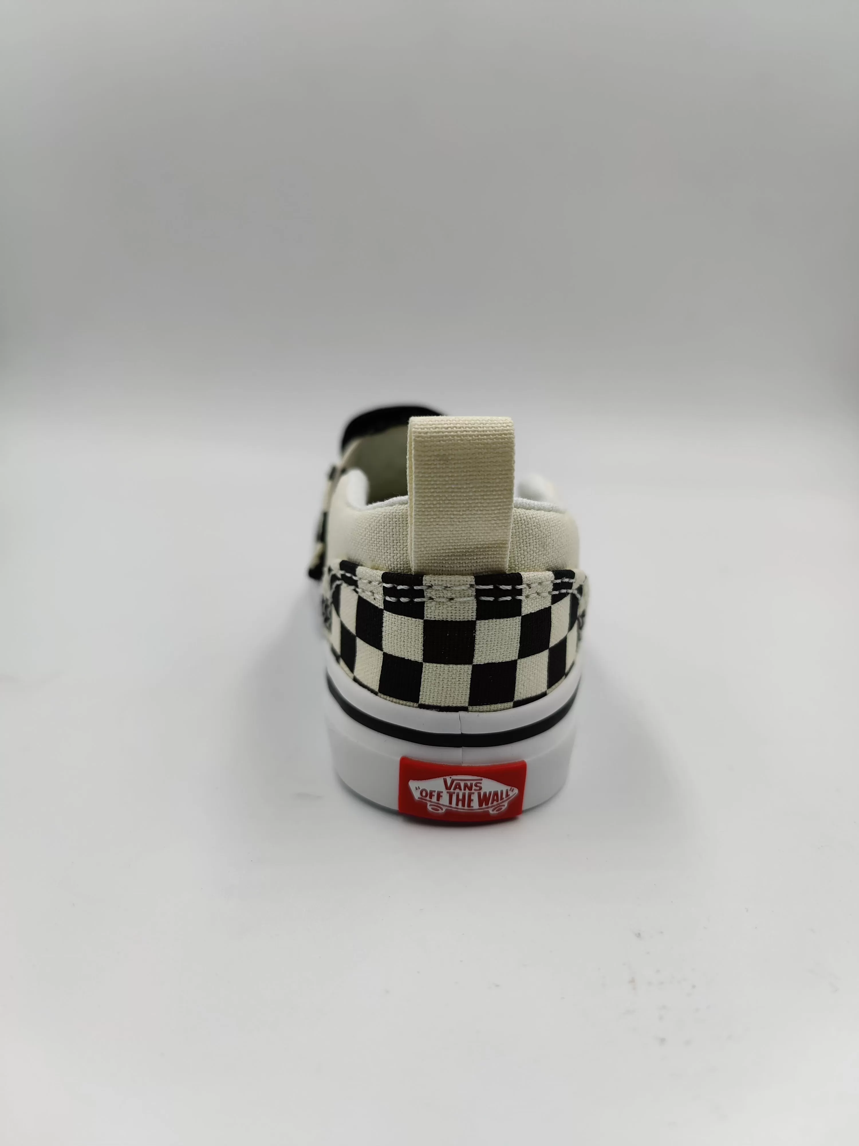 Kids Vans Checker Checkerboard Canvas Baby Trainers Shoes Slip On Strap