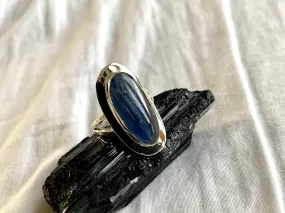 Kyanite Dinah Ring - Long Freeform (US 6 & 8.5)