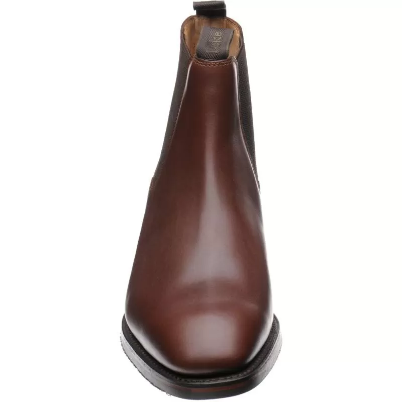 LOAKE Chatsworth Chelsea boot- Brown Waxy calf