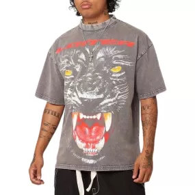 Loiter Urban Beast Vintage Tee (Charcoal)