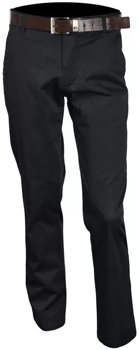 Men's Chino Casual Pants color Black