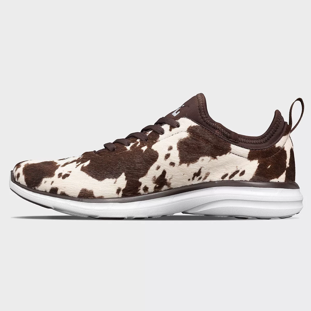 Men's Iconic Phantom Deep Brown / White / Cow