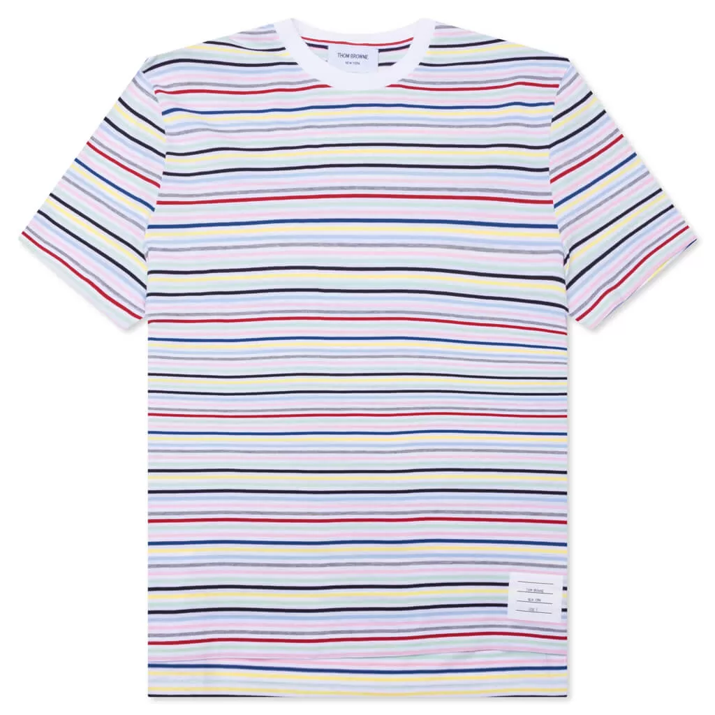 Midweight Jersey Stripe S/S Tee - Multi