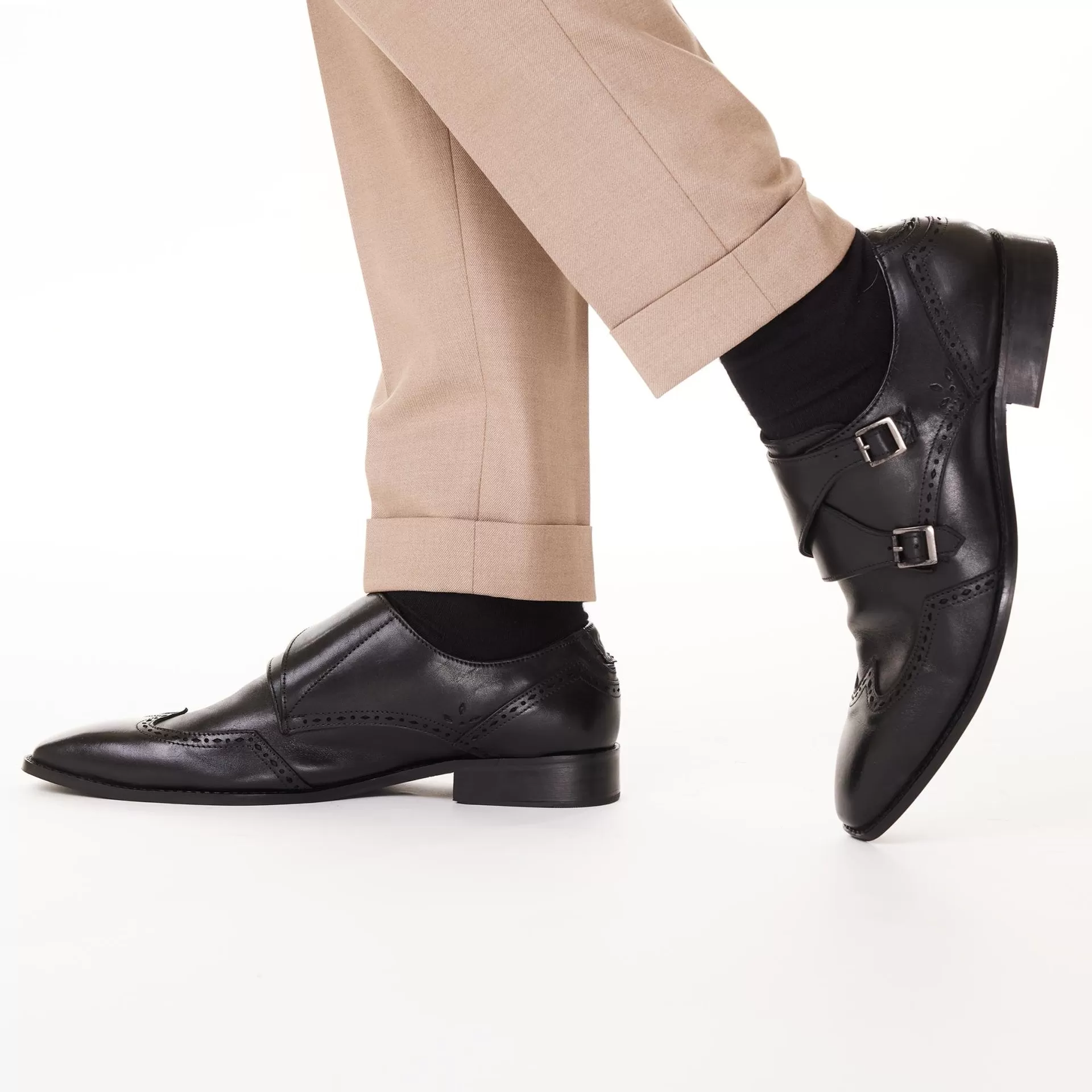 MILES BLACK MONK STRAP