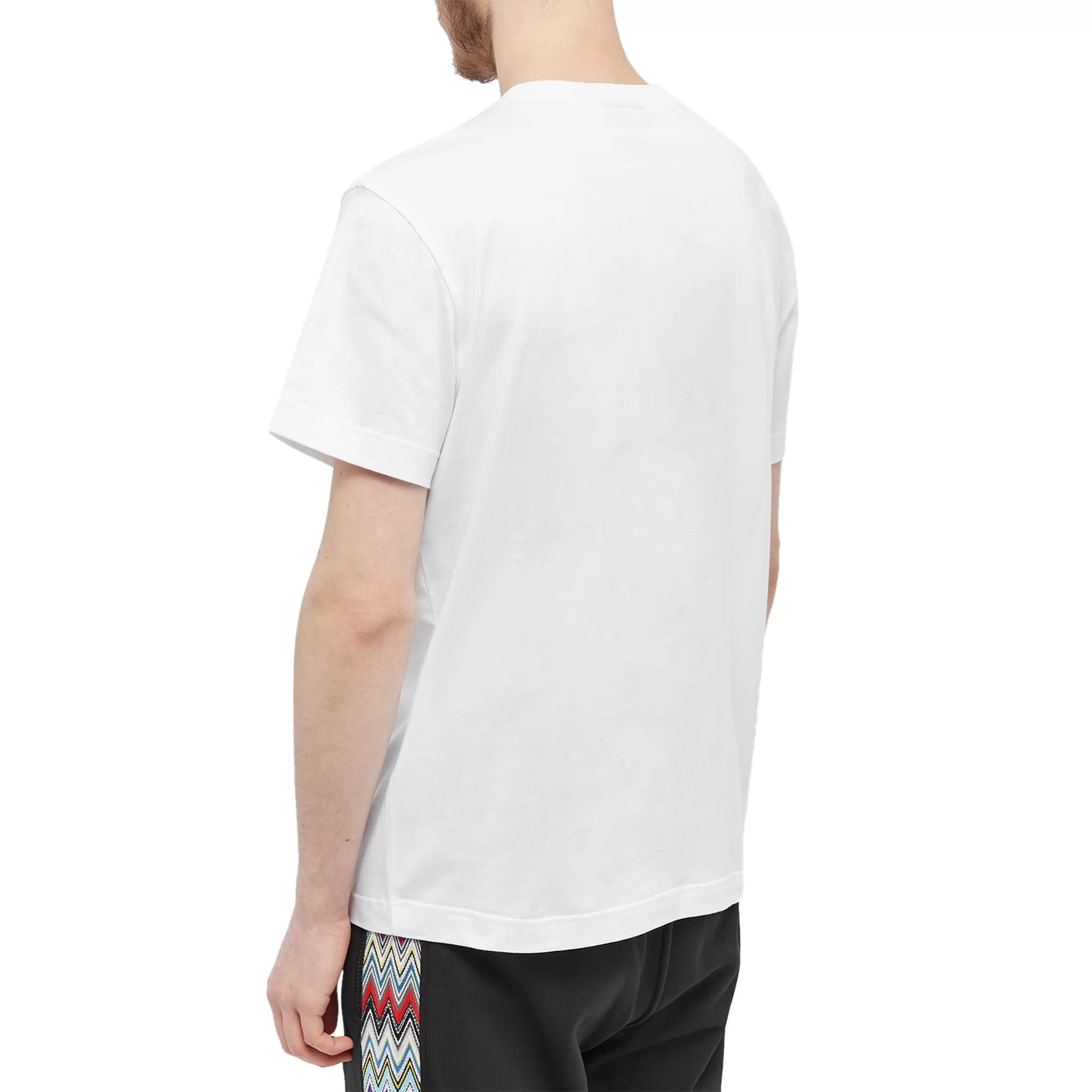 Missoni Embroidered Logo Optic White T Shirt