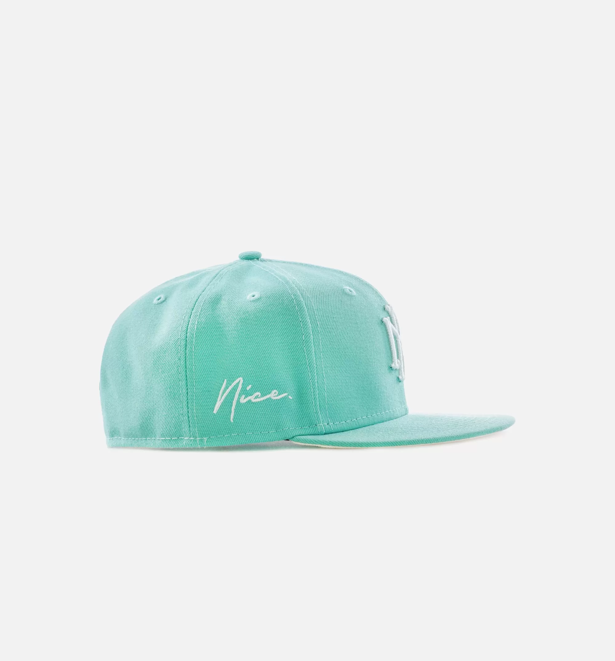 Nice Kicks 59Fifty Fitted Cap Mens Hat - Mint Blue