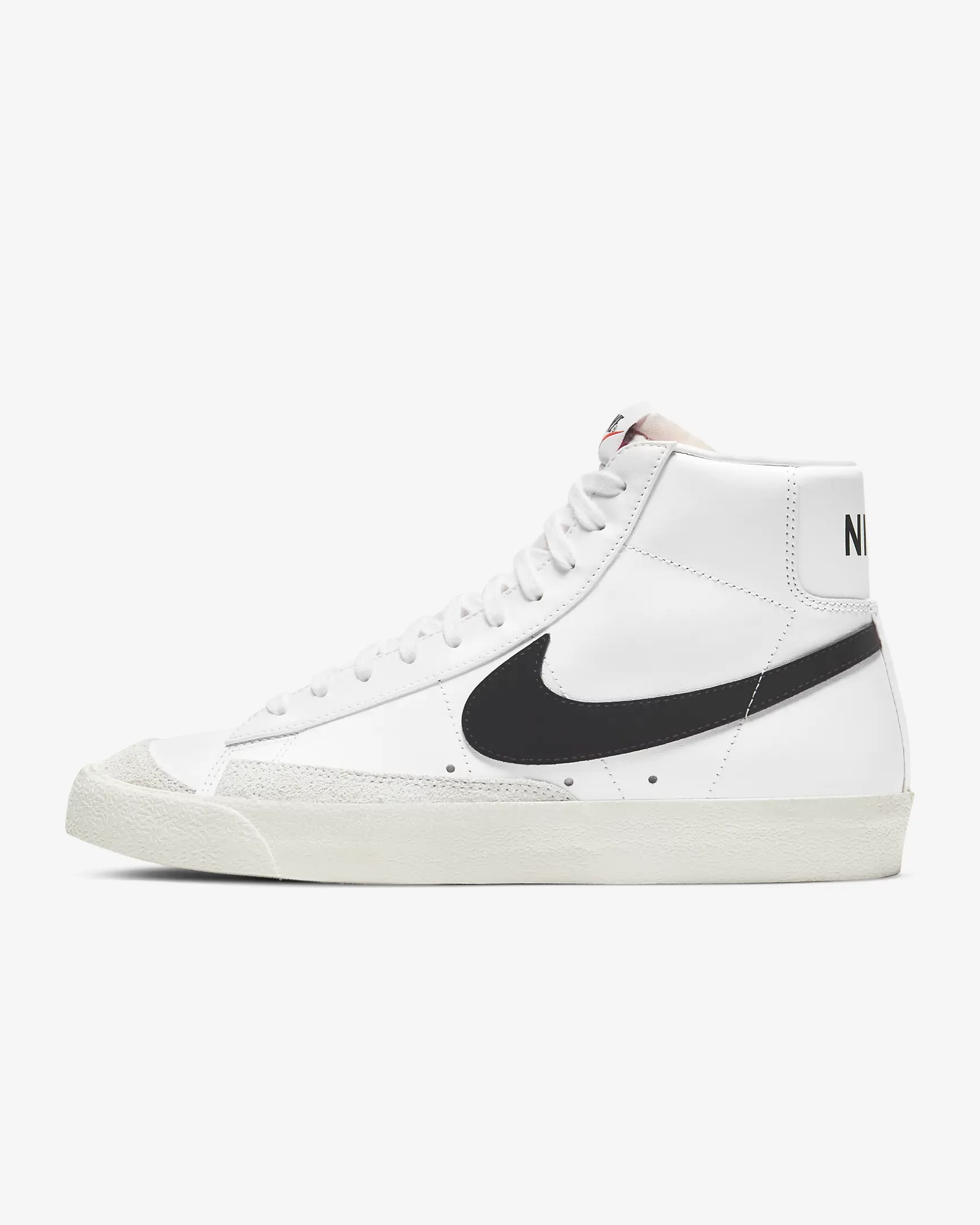 Nike Men's Blazer Mid '77 Vintage Shoes - White / Black