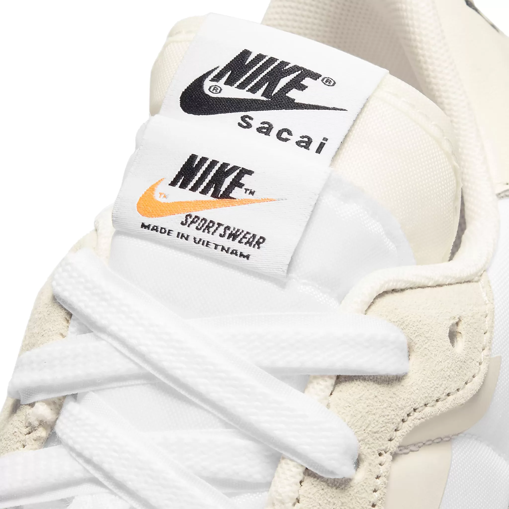 Nike x Sacai Vaporwaffle Sail Gum Sneaker