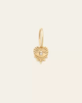 Occhio Pendant - 10k Solid Gold