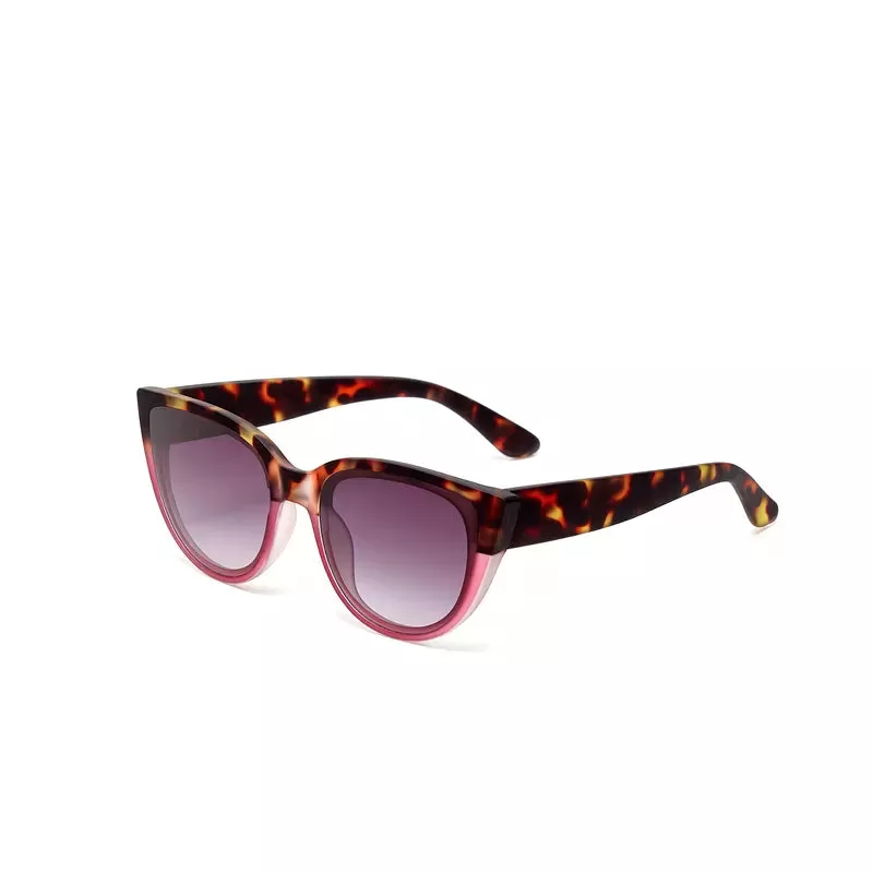 Okkia  - SILVIA Cat Eye Sunglasses - Havana Pink