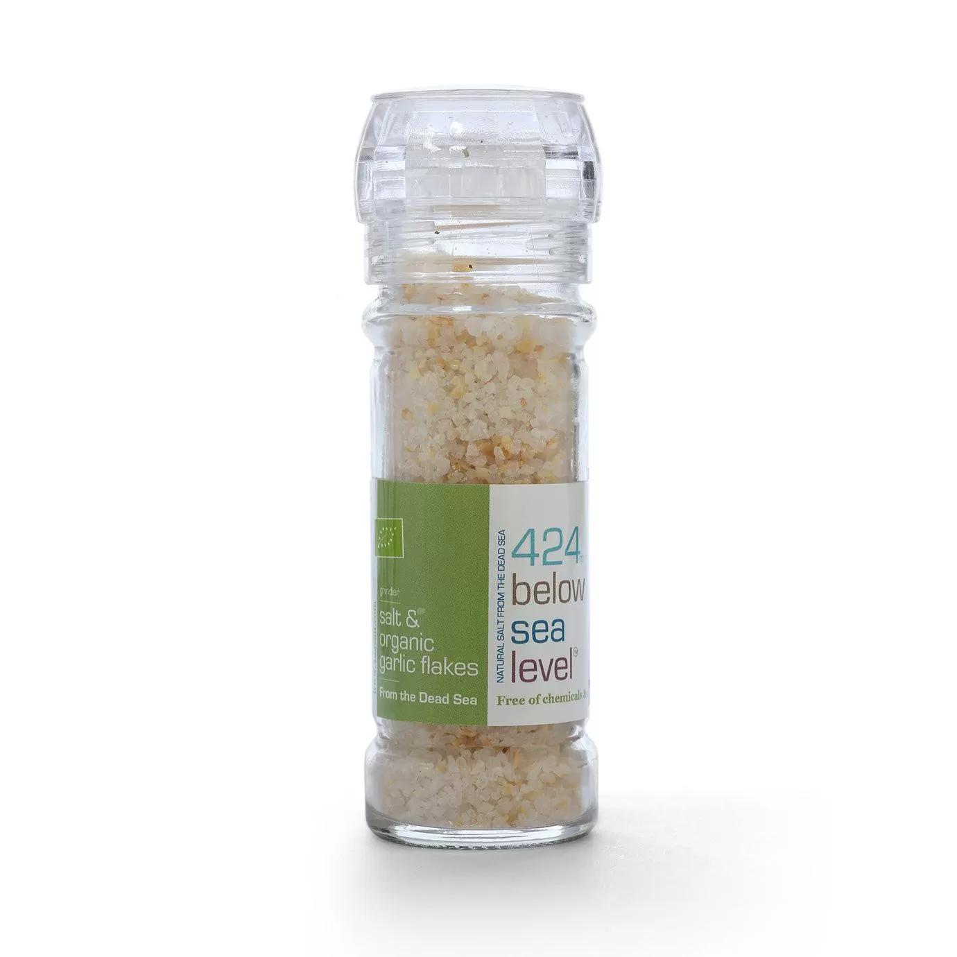 Organic Garlic Salt from The Dead Sea 110 gram / 3.87 oz