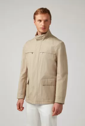 Pal Zileri Men's Oyster Jacket - TAN