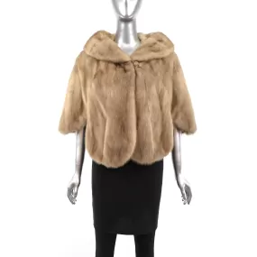 Pastel Mink Stole- Size XS