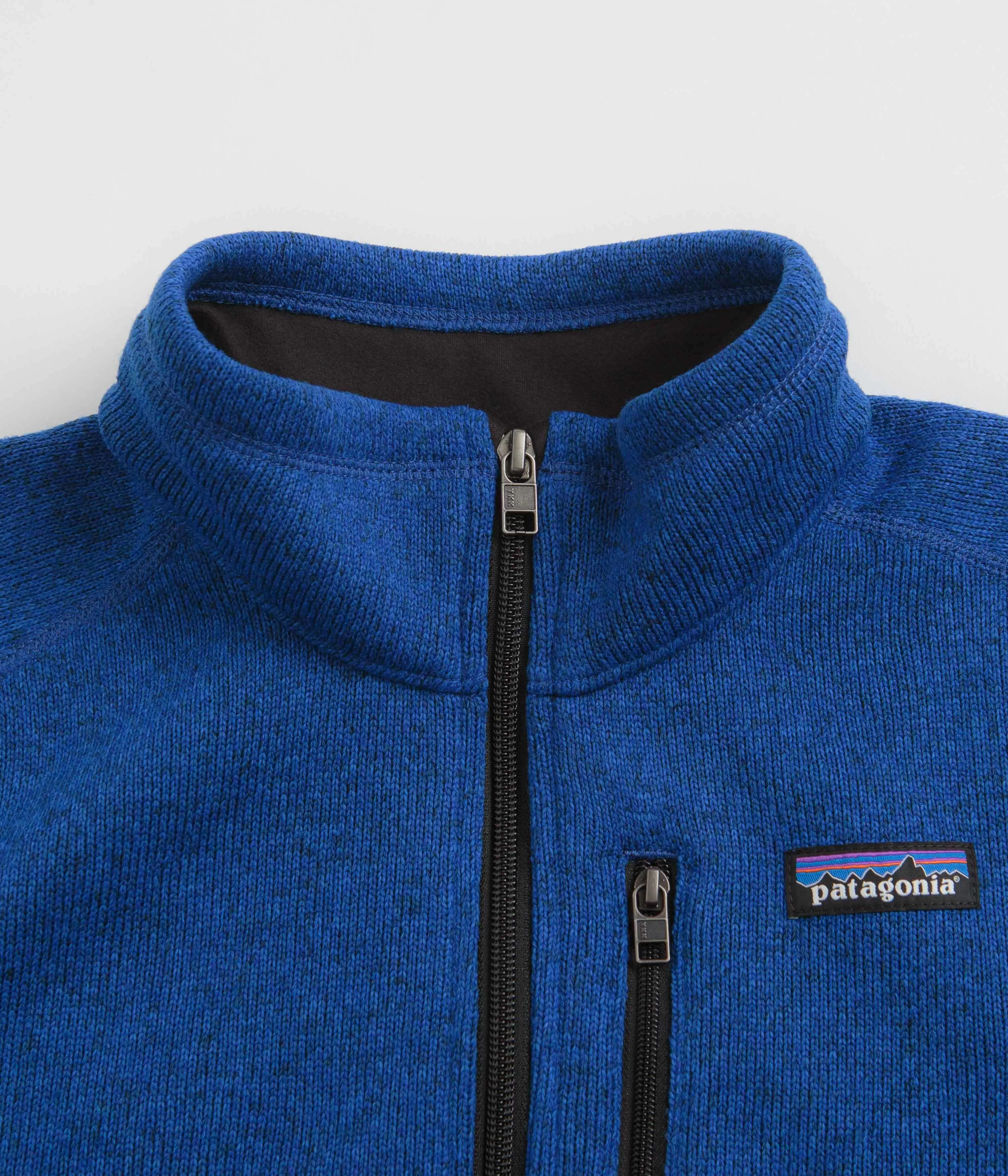 Patagonia Better Sweater 1/4 Zip Sweatshirt - Passage Blue