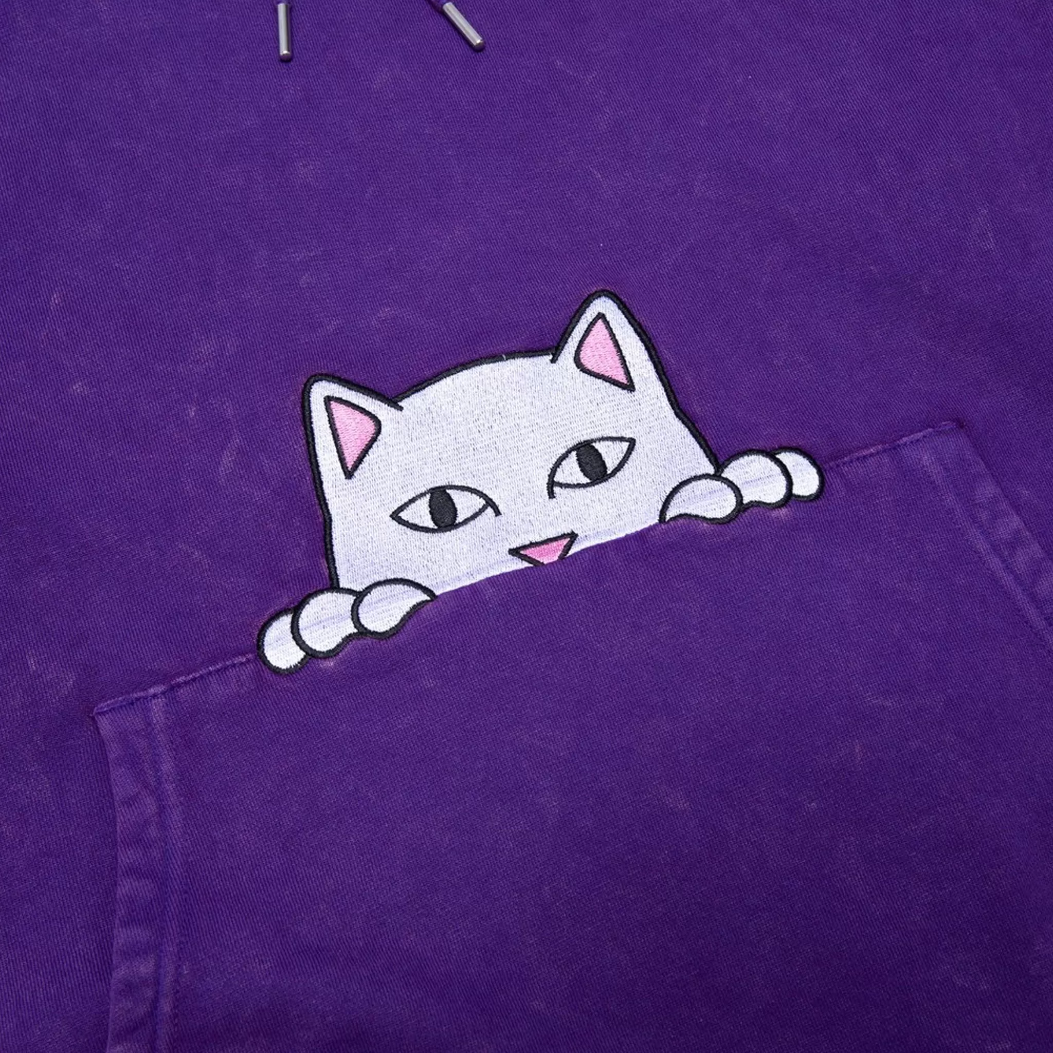 Peeking Nermal Embroidered Hoodie