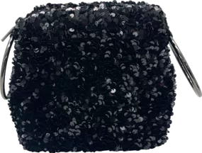 Phase Eight Black Sequin Bag