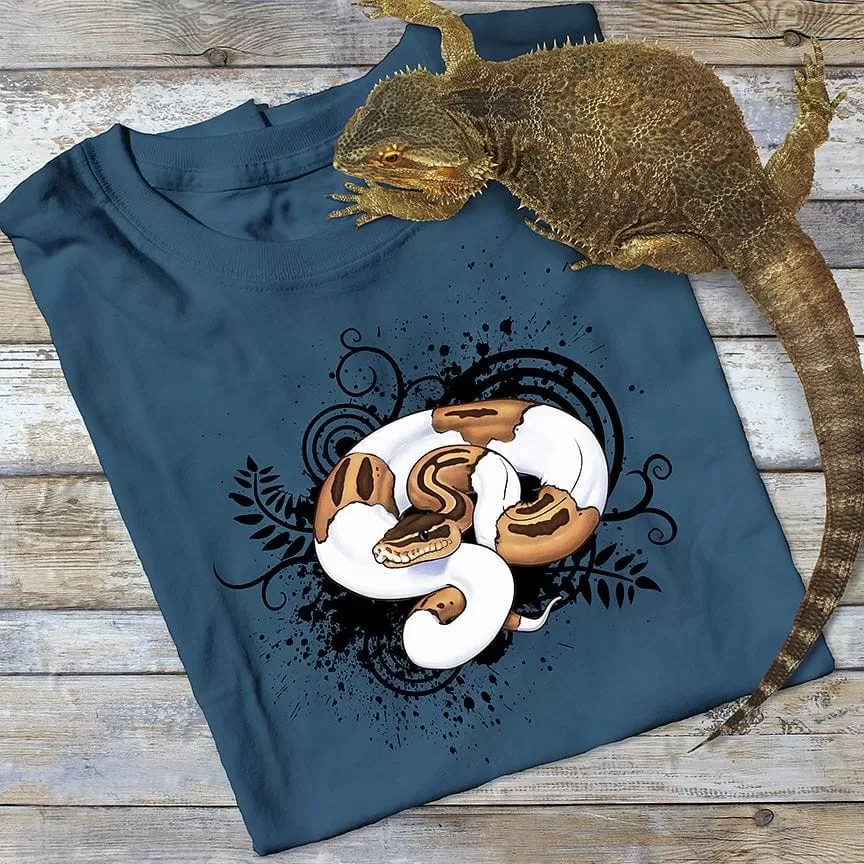 Pied Ball Python Unisex Tee