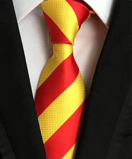 Plaid Striped Silk Men Neckties