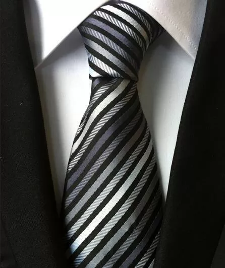 Plaid Striped Silk Men Neckties