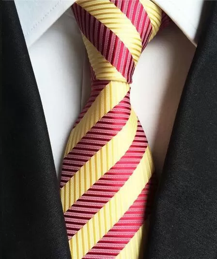 Plaid Striped Silk Men Neckties