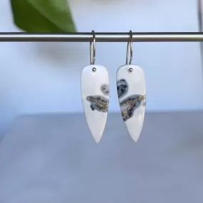 Point drop Maligano Jasper Earrings