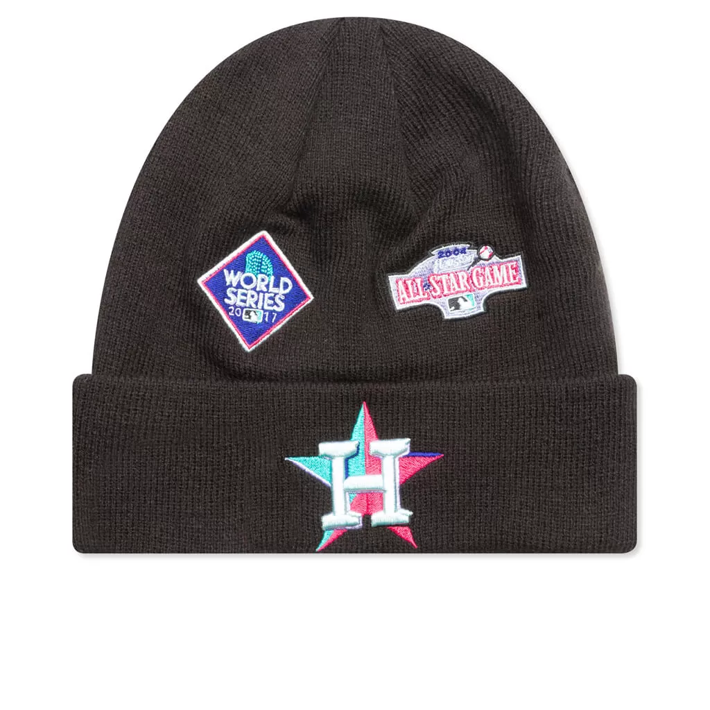 Polar Lights Knit Beanie - Houston Astros