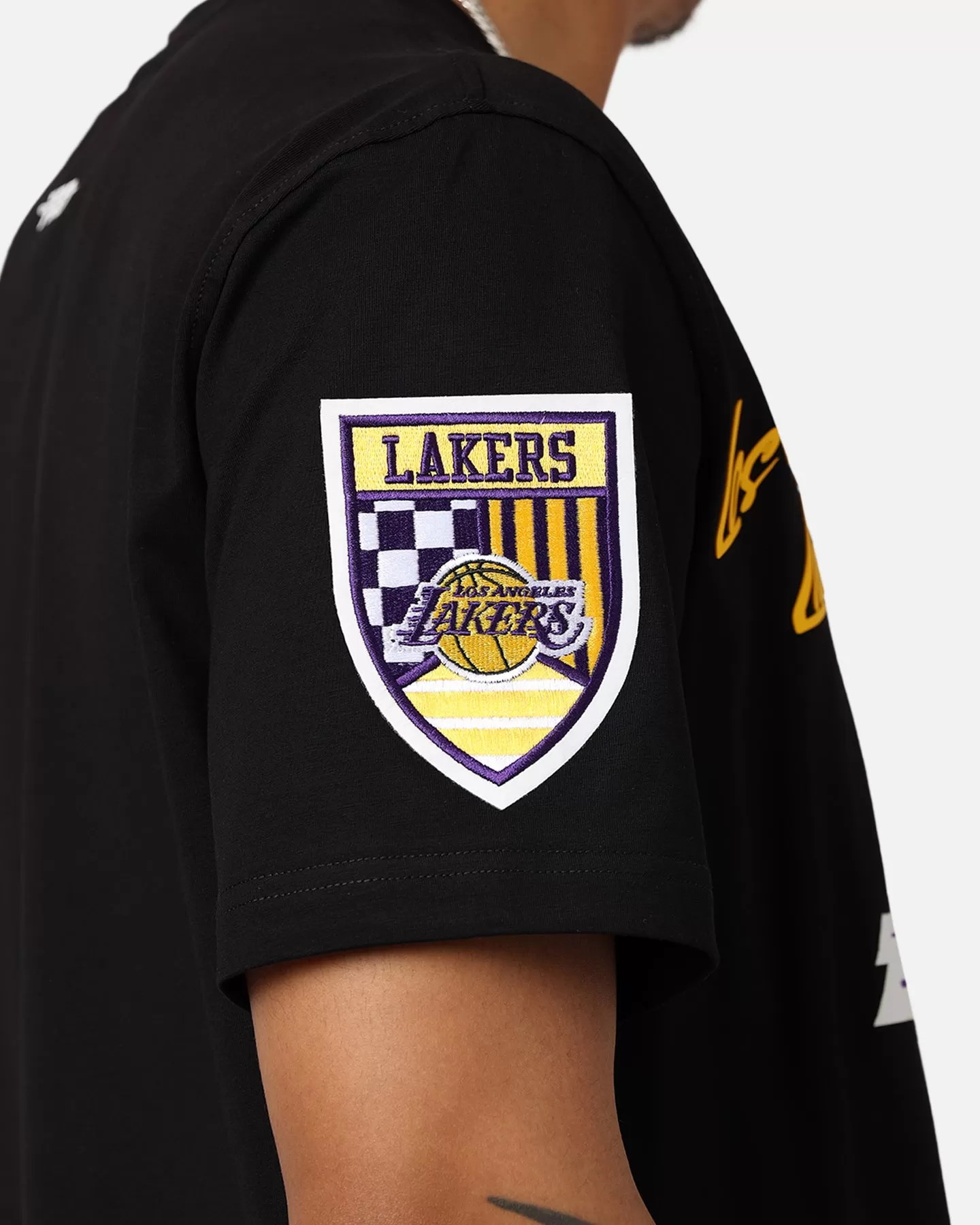 Pro Standard Los Angeles Lakers Fast Lane SJ T-Shirt Black