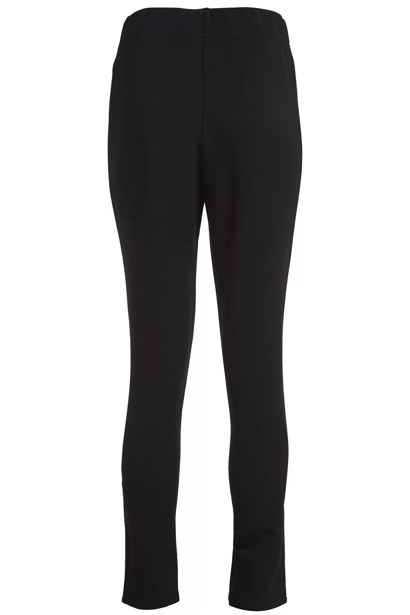 Pull On Recycled Ottoman Rib Knit Leggings - The Broadway