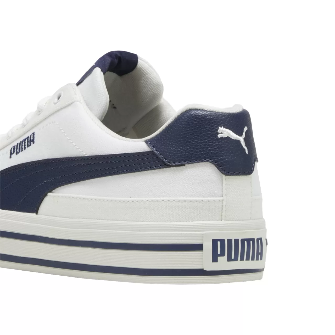 Puma Court Classic Vulc FS 396353-04 white-blue adult sneakers shoe