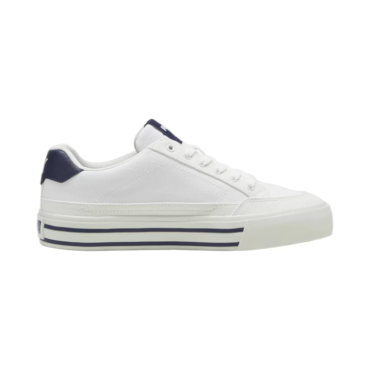 Puma Court Classic Vulc FS 396353-04 white-blue adult sneakers shoe