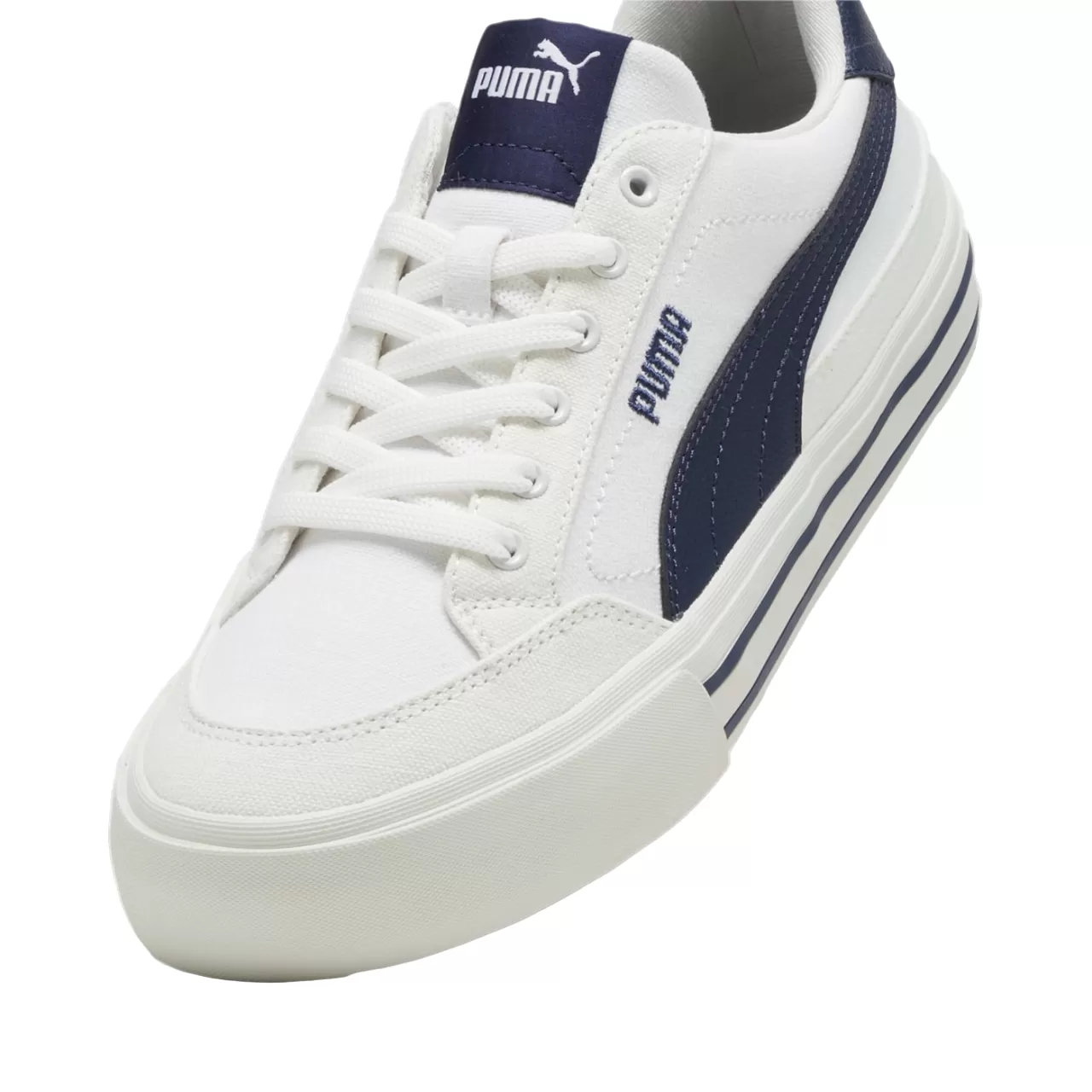 Puma Court Classic Vulc FS 396353-04 white-blue adult sneakers shoe