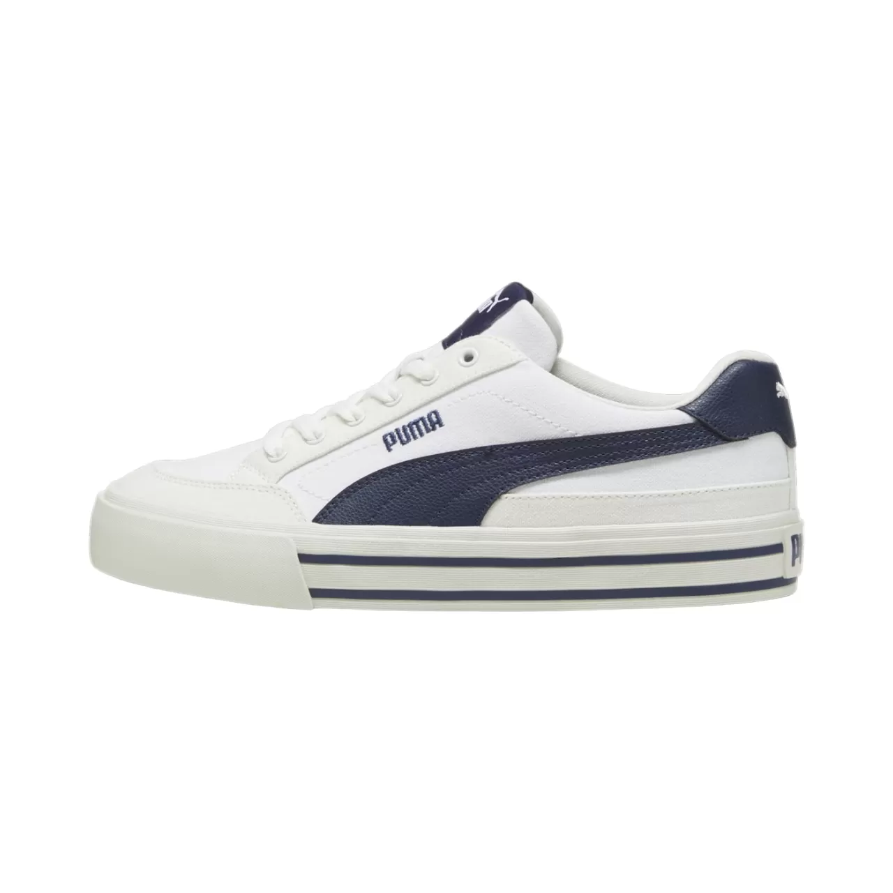 Puma Court Classic Vulc FS 396353-04 white-blue adult sneakers shoe