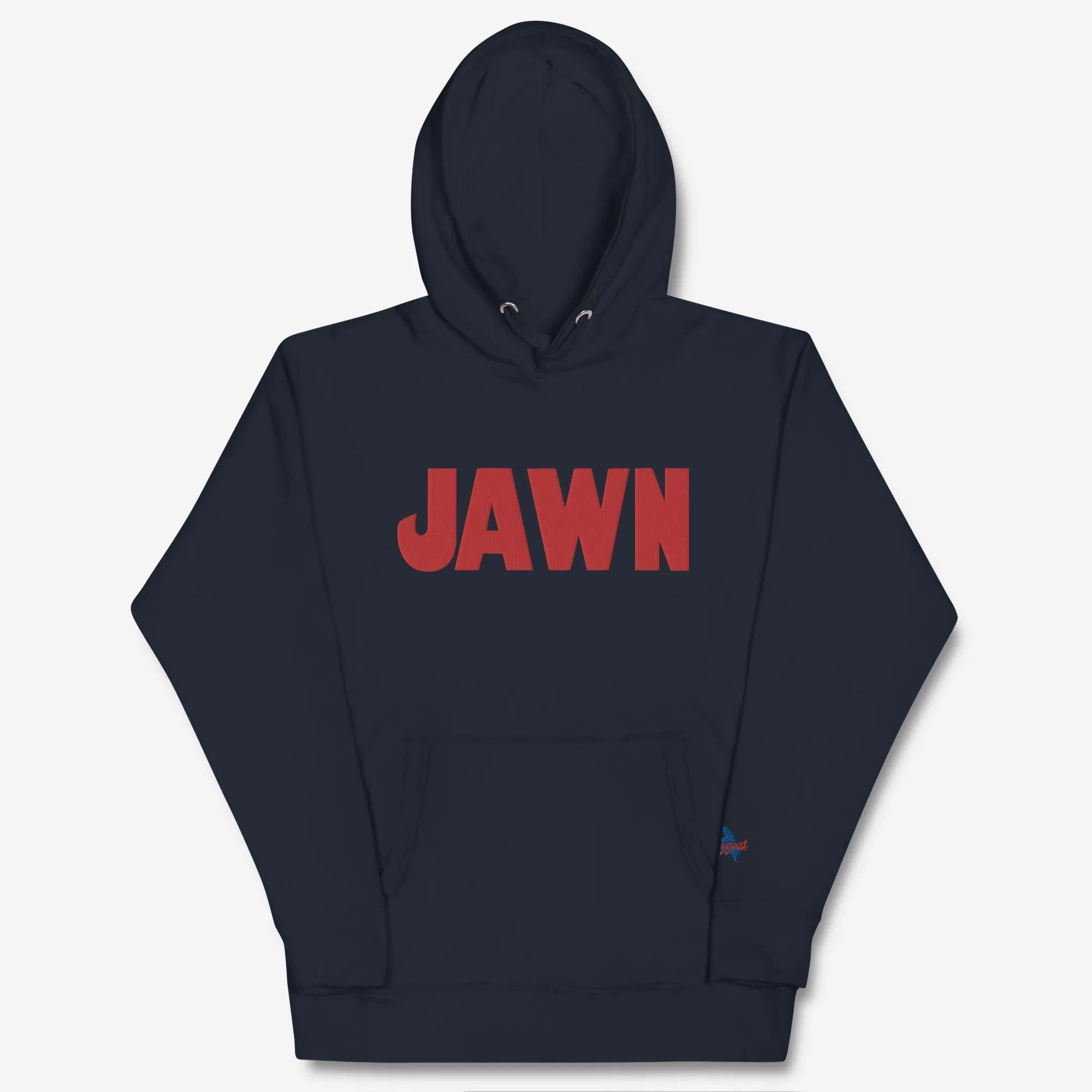 "Jaws Jawn" Embroidered Hoodie