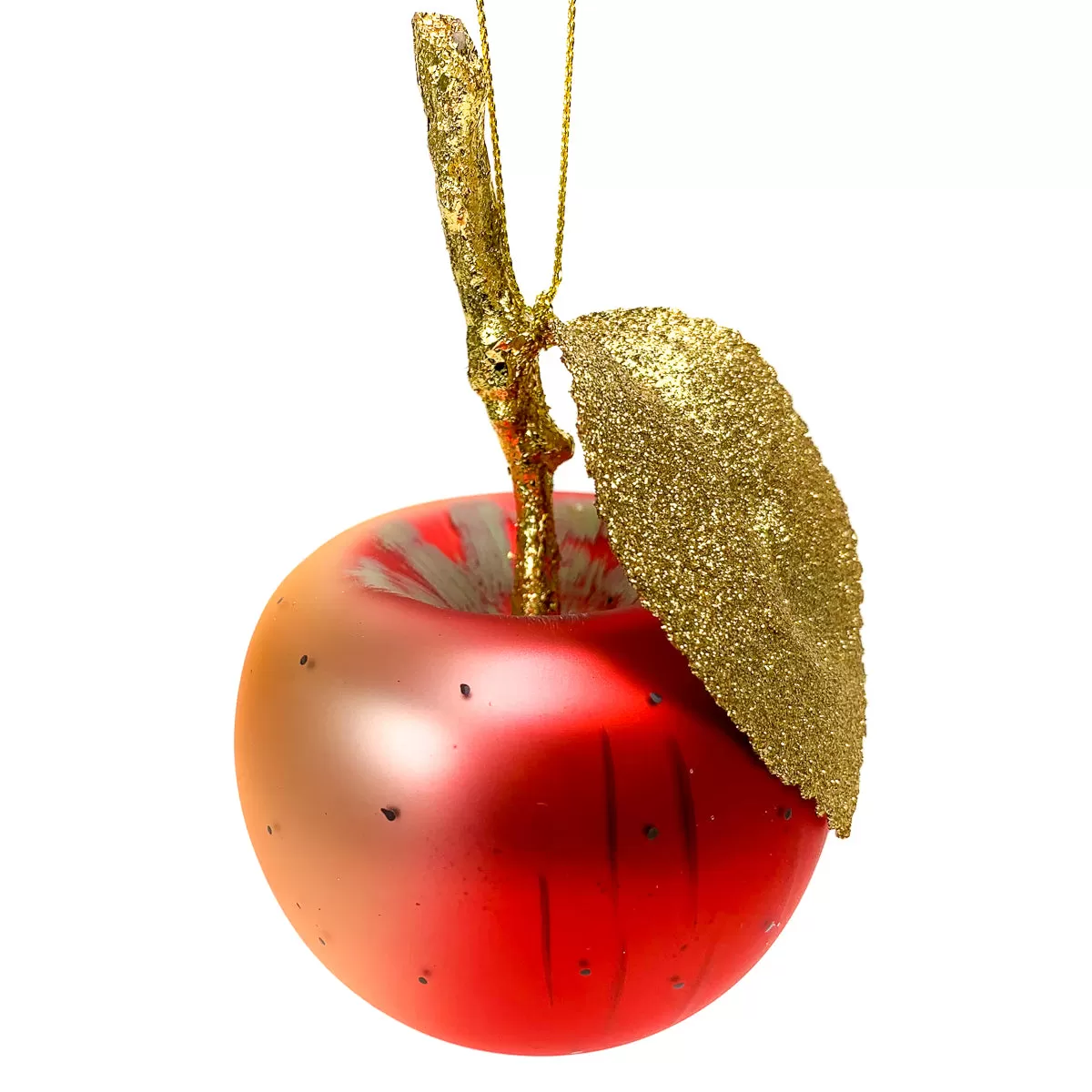 Red Delicious Temptation of Adam and Eve Apple Ornament