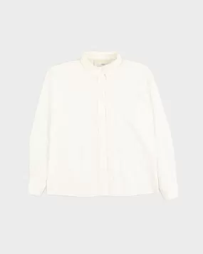 'S MaxMara White Blouse - S