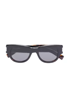 Saint Laurent Oversized Cat Eye Sunglasses - Havana