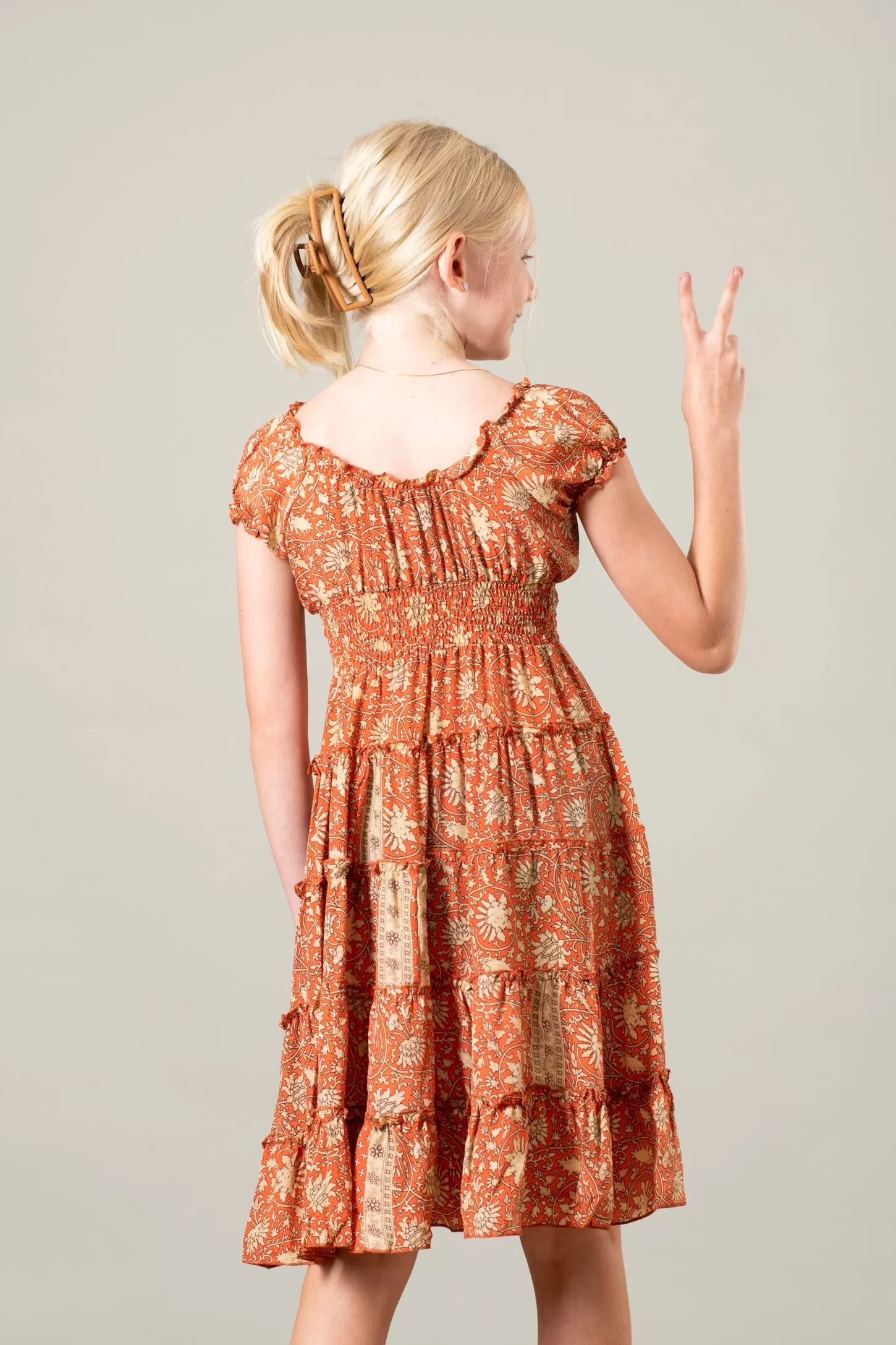 Sara Sari Inspired Kids Dress