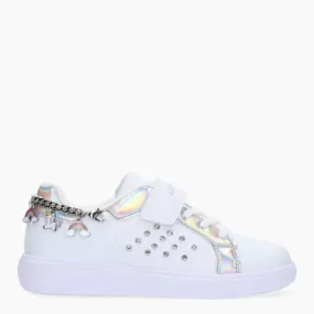 Scarpe casual da Bambina - LELLI KELLY Art. LKAA3410 GIOIELLO bianco argento