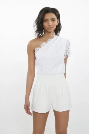 Serita Lace Top in White