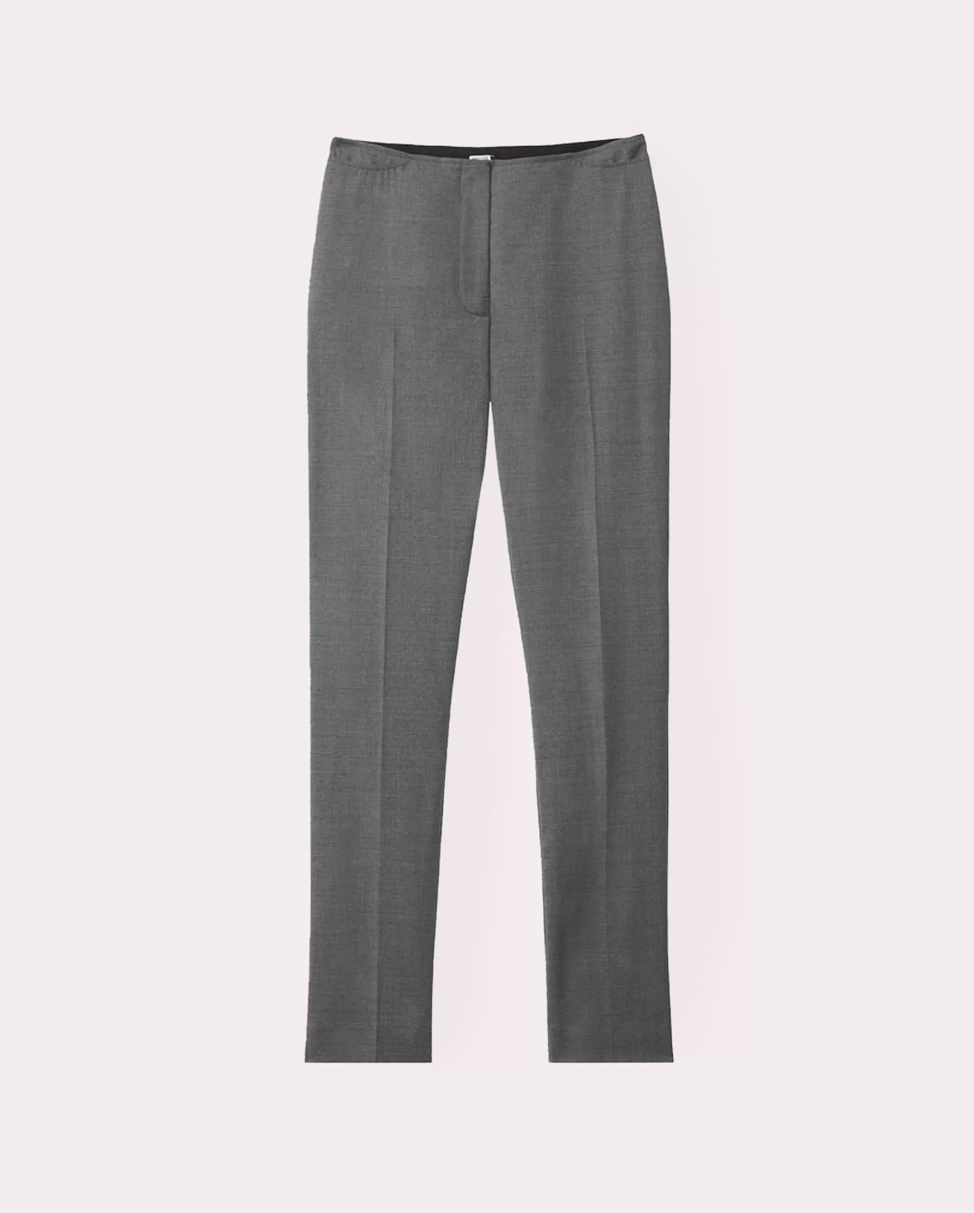 SLIM BUSINESS TROUSER / GREY MELANGE