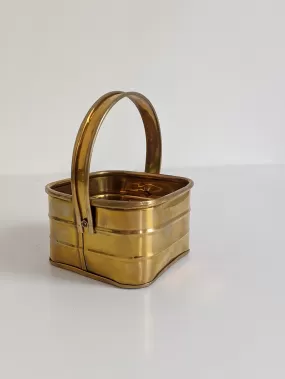 Square Brass Bucket