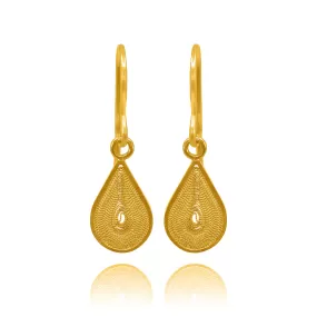 STEVIE GOLD SMALL EARRINGS FILIGREE