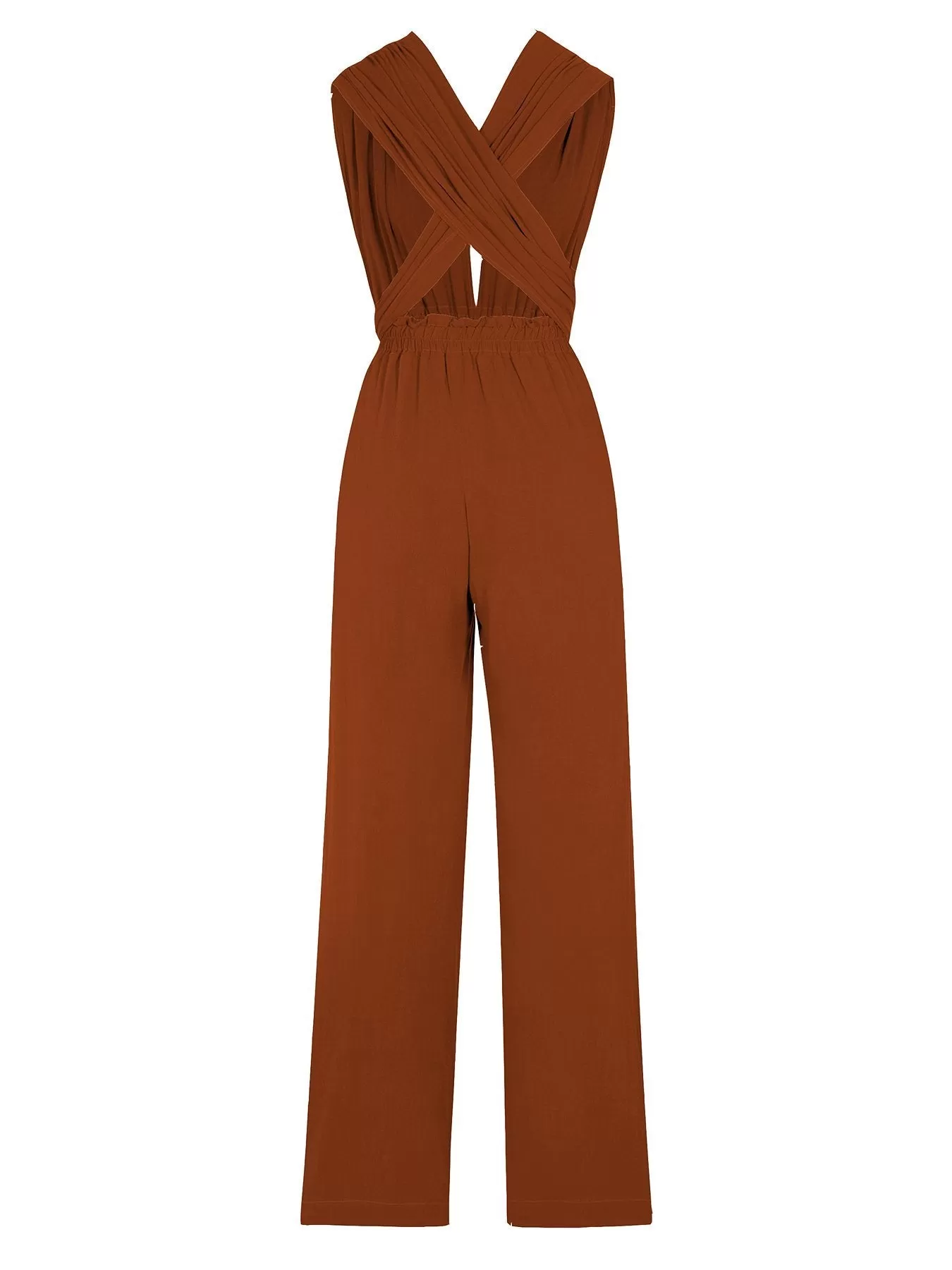 Sustainable UMY Jumpsuit - Solid Rust