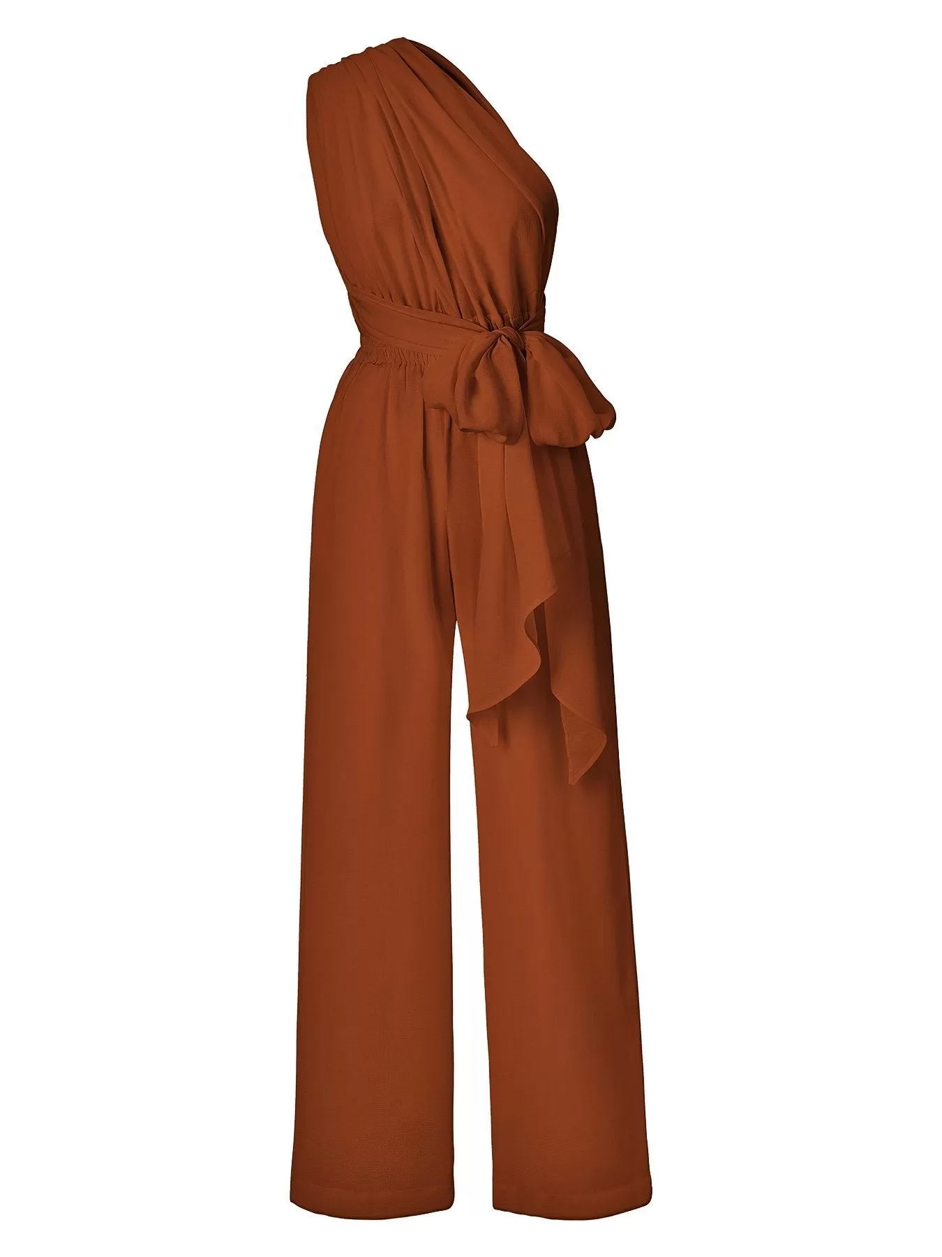 Sustainable UMY Jumpsuit - Solid Rust