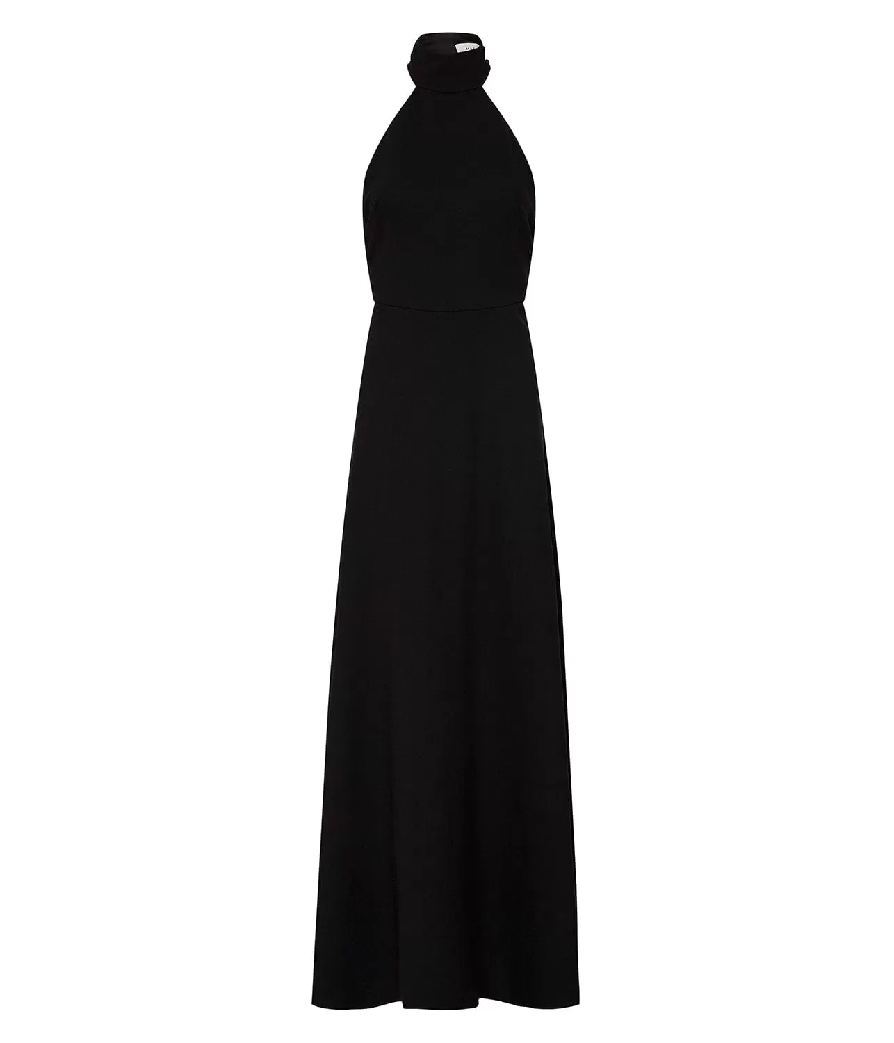 T-BACK MIDI DRESS- BLACK