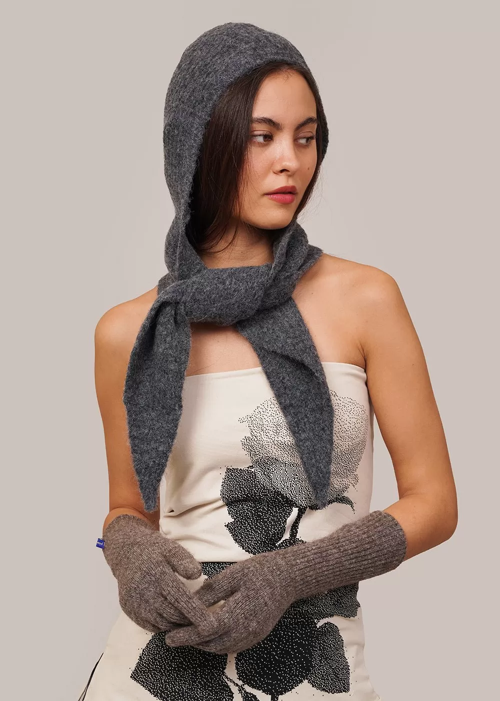 Taupe Grey Peter Gloves