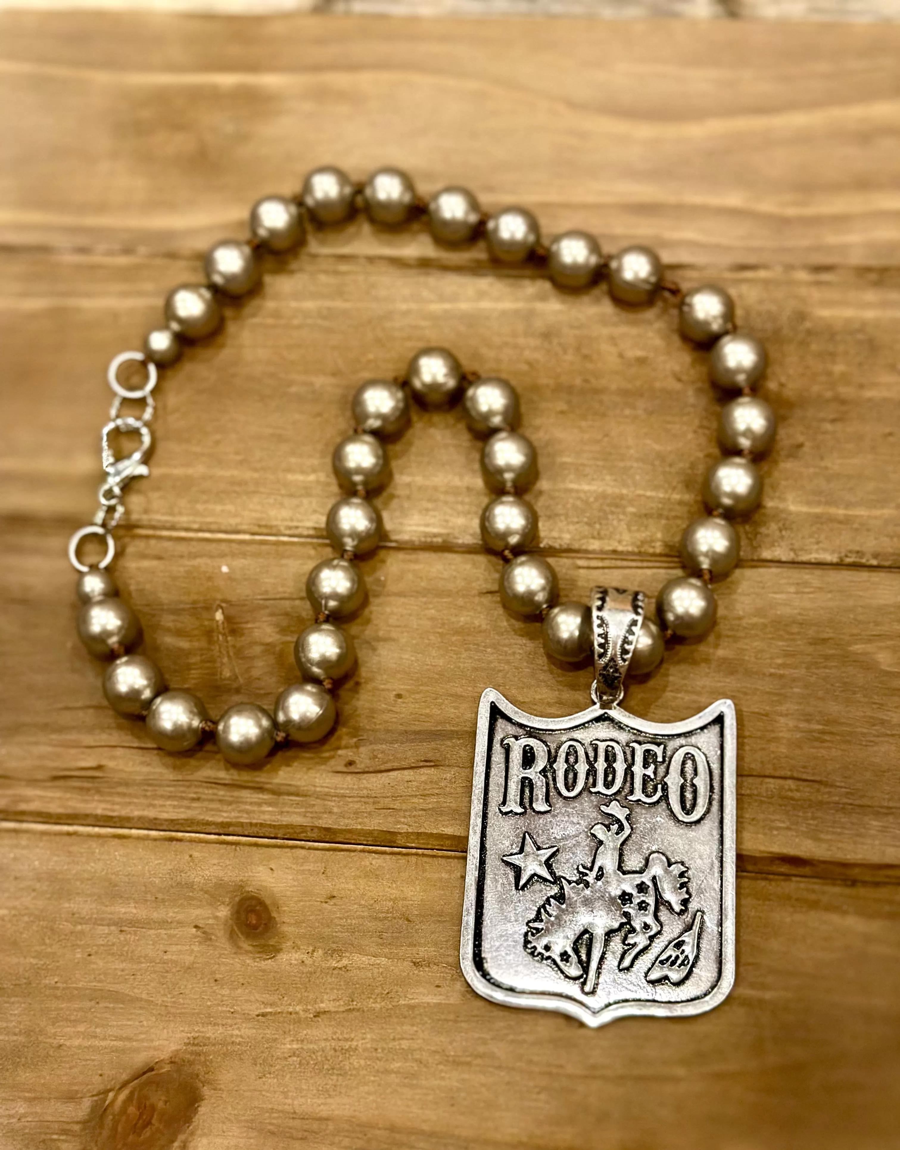 The Rodeo Back Number Ball Chain Necklace