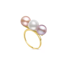 Top Grade  Freshwater Pearl Ring WR00270