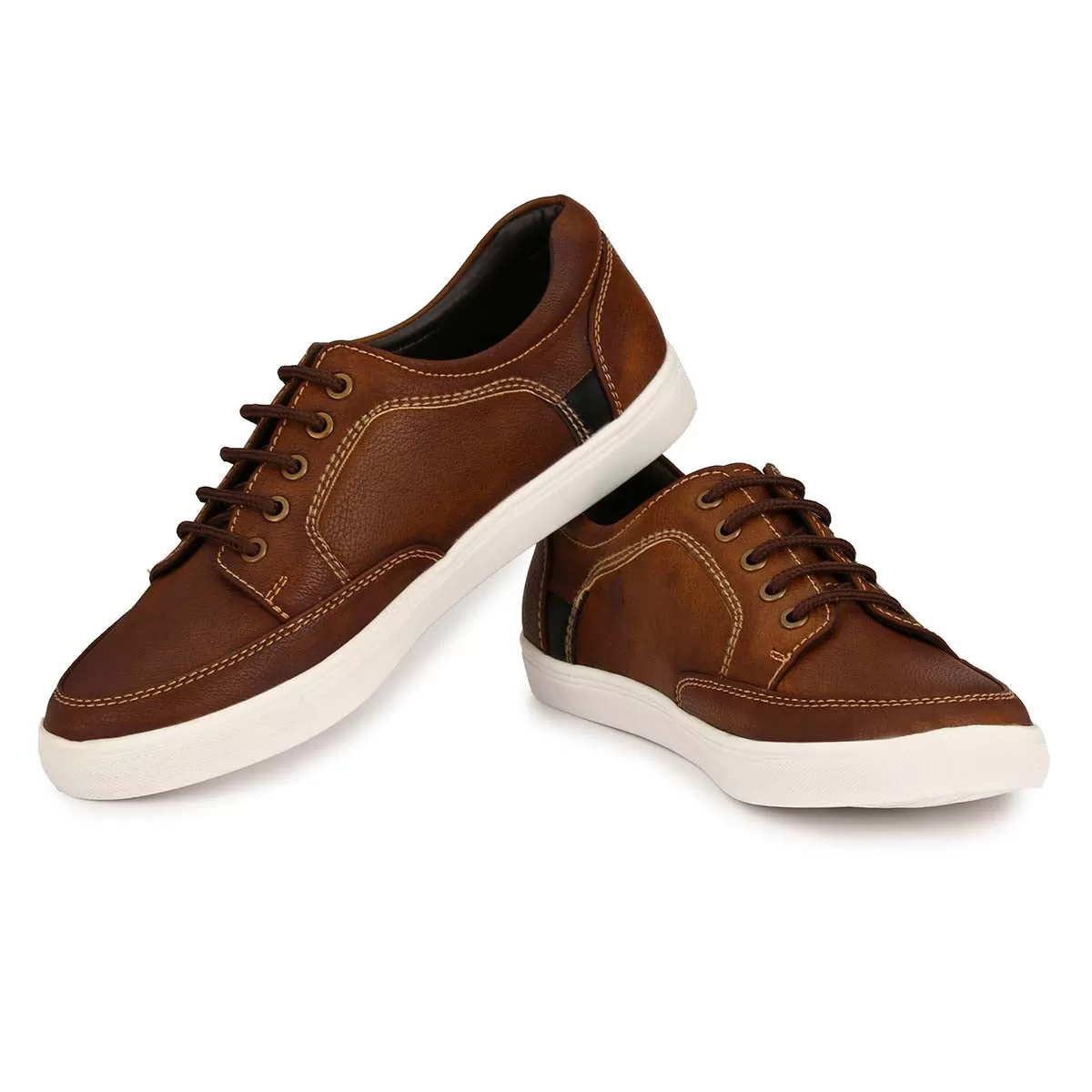 two tone tan brown Sneakers