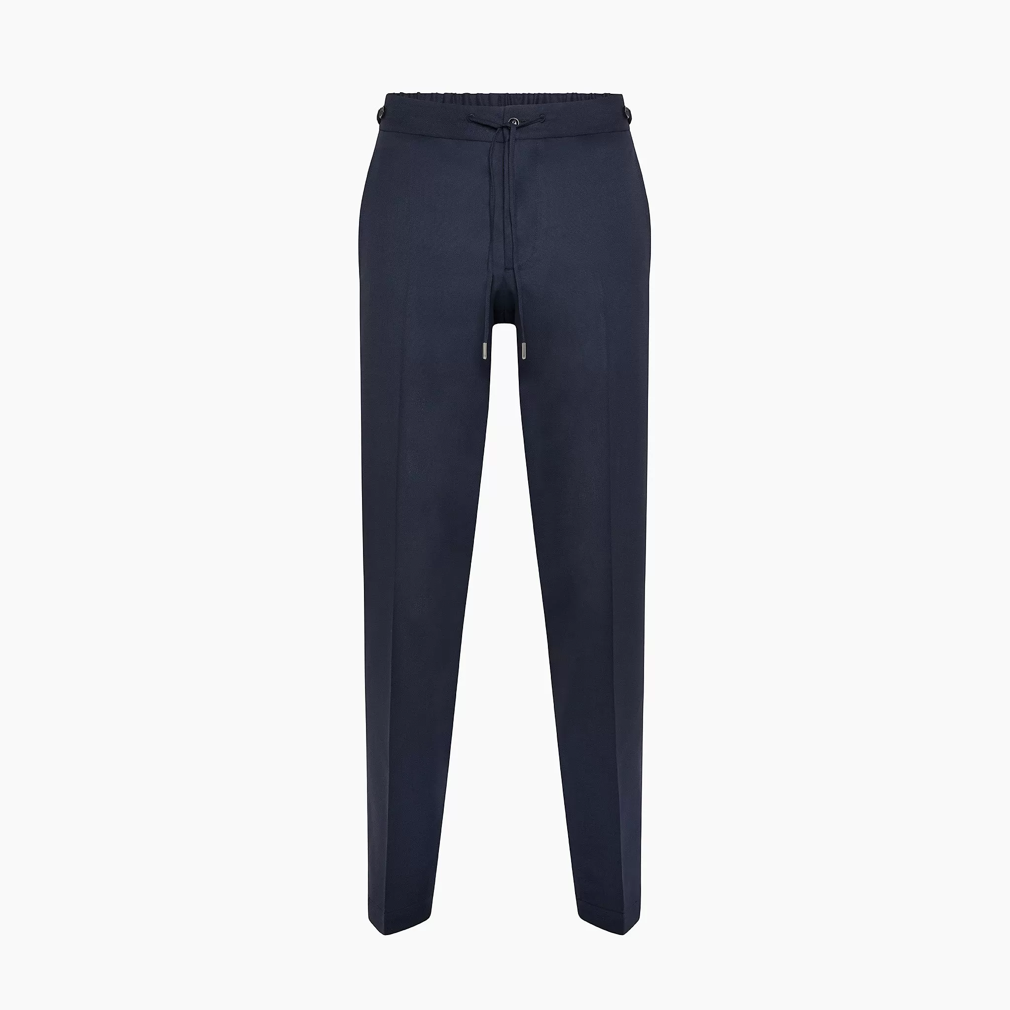 Vince easy pants with drawstring in Defender Lux Hopsack Wool